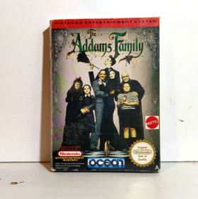 The Addams Family  for Nintendo - complete  NES Pal A