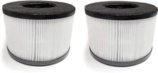 3-in-1 True HEPA Replacement Filter for Himox Air Purifier AP01 H01. 2 Pack