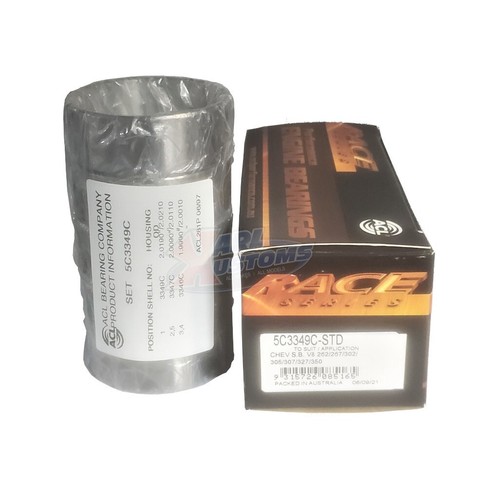 ACL 5C3349C-STD Chevy Small Block V8 262-400 Race Series Cam Bearings 1964 & Up - Picture 1 of 4