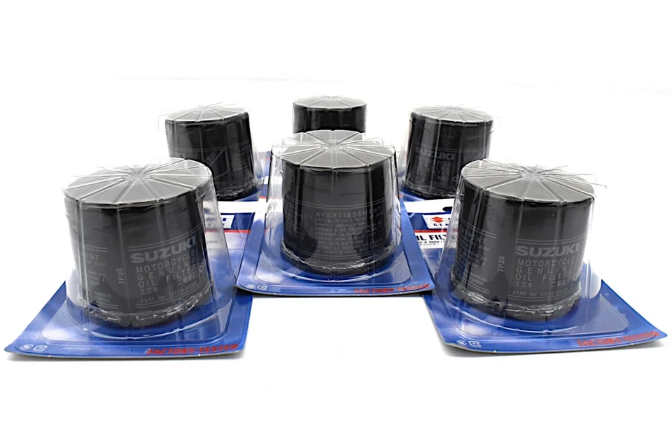 x6 Oil Filter 16510-07J00 Standard Spin On and Seal Cartridge OEM Suzuki #M223 - Image 3 of 4