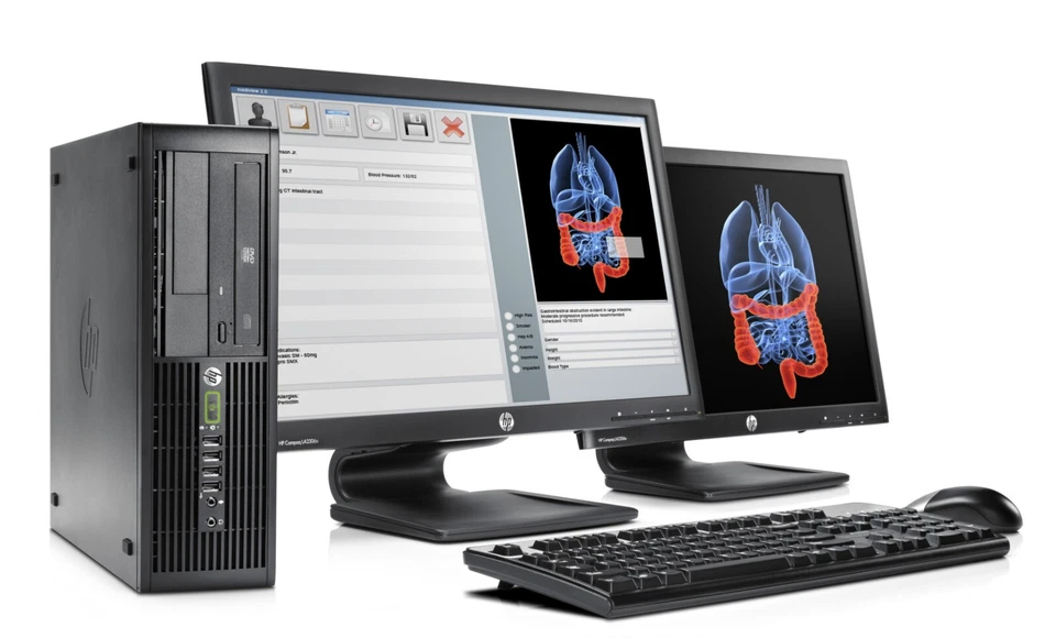 kleiner schneller HP Business PC DVD Intel Core i5 QuadCore COM1 seriell DVD - Bild 4 von 4