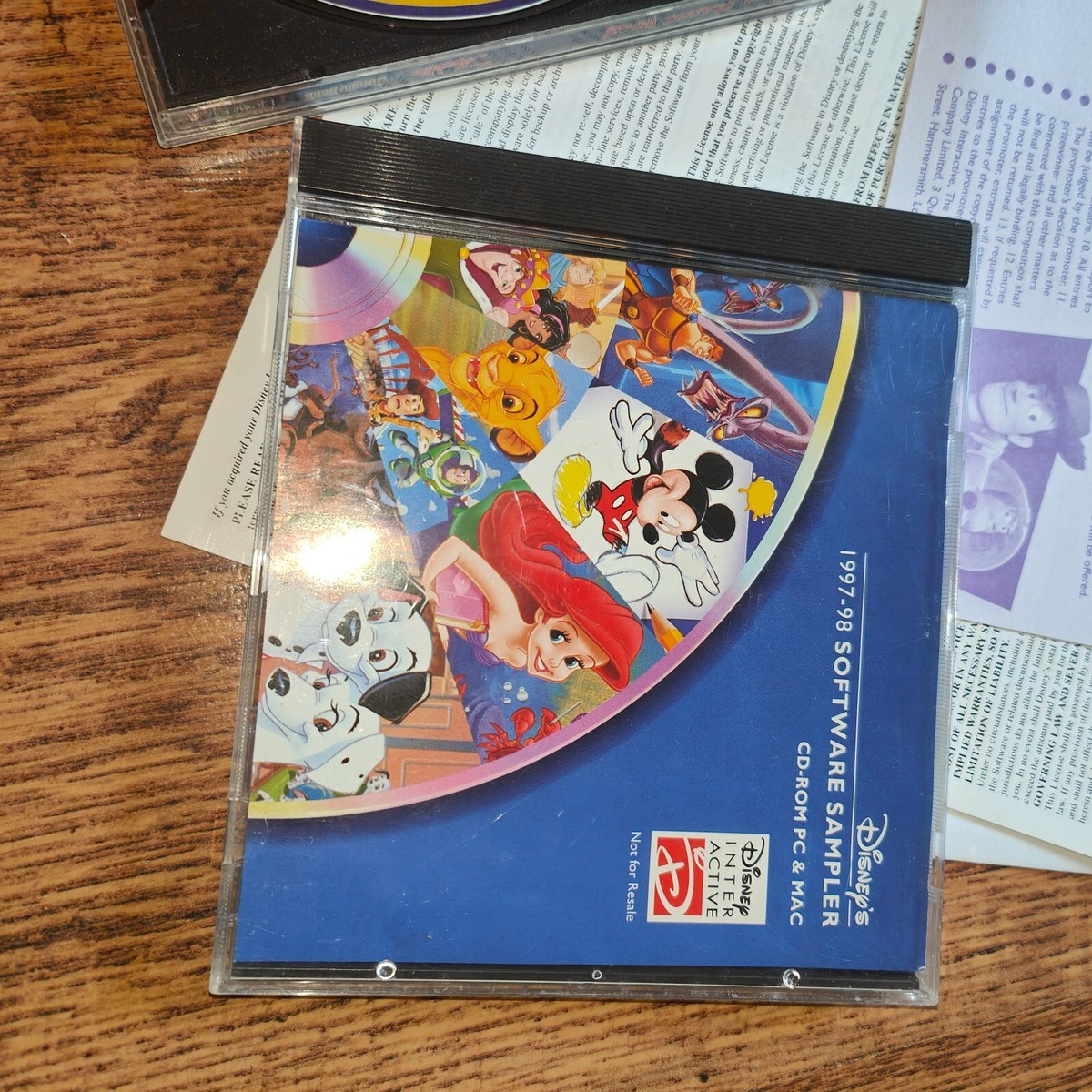 Disney Classic Video Games PC BIG BOX Aladdin Lion King Jungle 