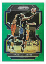 2022 Prizm WNBA Green Prizm #126 Tyasha Harris Dallas Wings South Carolina