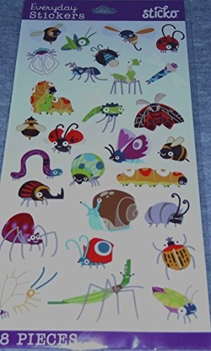 EK Success Sticko Everyday Stickers Tiny Bugs New in Package - Picture 1 of 1