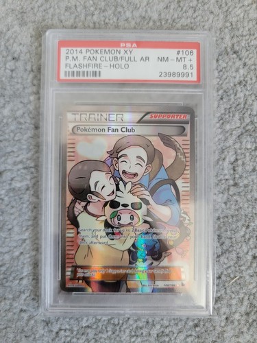 Pokémon Fan Club graded PSA 8.5 for sale on eBay