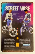 Vintage Style Sign Old School Bmx Skyway Mat Hoffman Man Cave Garage Shop 1