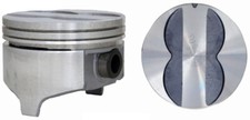 Flat Top Piston Set For 70-76 Gmpontiac 7.5l455 Ohv V8 .060 Oversized