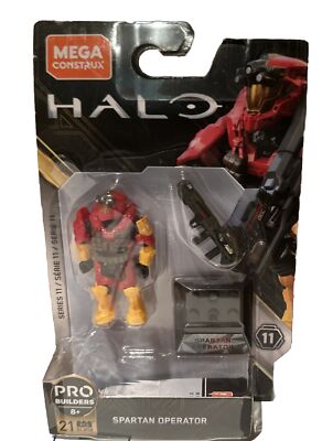 Mega Construx PRO BUILDERS Halo Series 11 SPARTAN OPERATOR - GLB58 NEW in Box