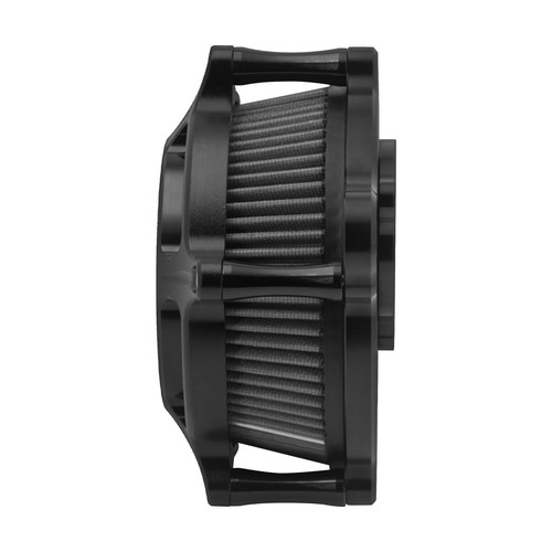 Clear Matte Black Air Filter Cleaner For Harley Touring Road Electra Glide 17-25 - Picture 16 of 17