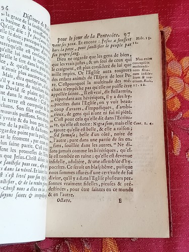 Sermons sur les importantes matières de la Morale Chrétienne LE JEUNE T.1-8 1738 - Picture 10 of 11