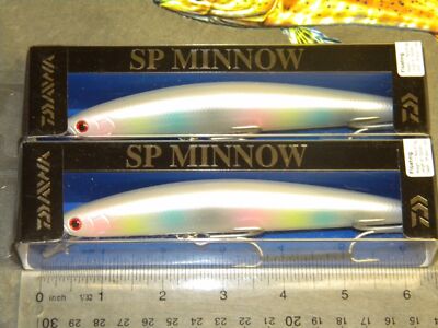 Daiwa Salt Pro SP Minnow Striper FLOATING Lure DSPM15F33 Mother of Pearl Lot 2