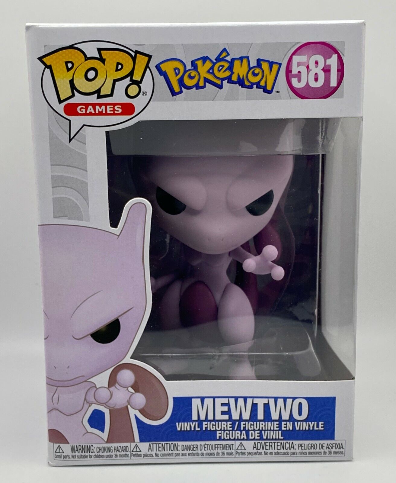 Funko Pop! Games: Pokémon - Mewtwo Vinyl Figure