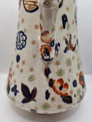 Antique Thomas Till & Sons Burslem Pottery Jug Pekin Oriental Design 1890s-1910s - Picture 12 of 22