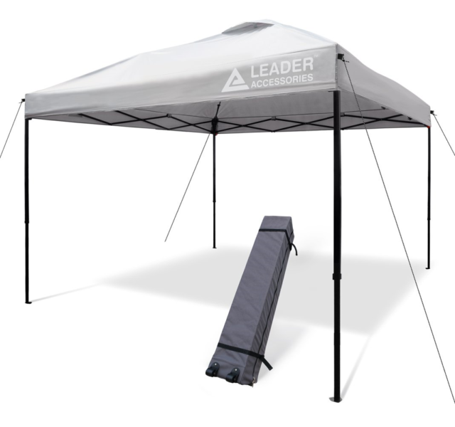 Leader Accessories 10x10 Instant Canopy Silver For Sale Online Ebay