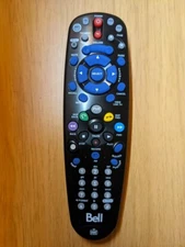 Bell ExpressVu TV Remote Control 5.4 / 6.4 IR UHF PRO Black Brand New!