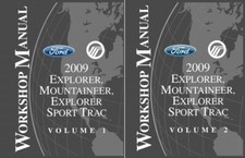 Ford Truck Explorer 2009, Mountaineer manual de servicio de taller de fábrica