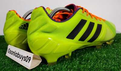 Adidas Men's Nitrocharge 1.0 TRX FG Soccer Shoes, F32770, Green