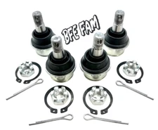 BFE (4) 4130 Chromoly Upper / Lower Ball Joints Joint Yamaha Grizzly Bruin 350