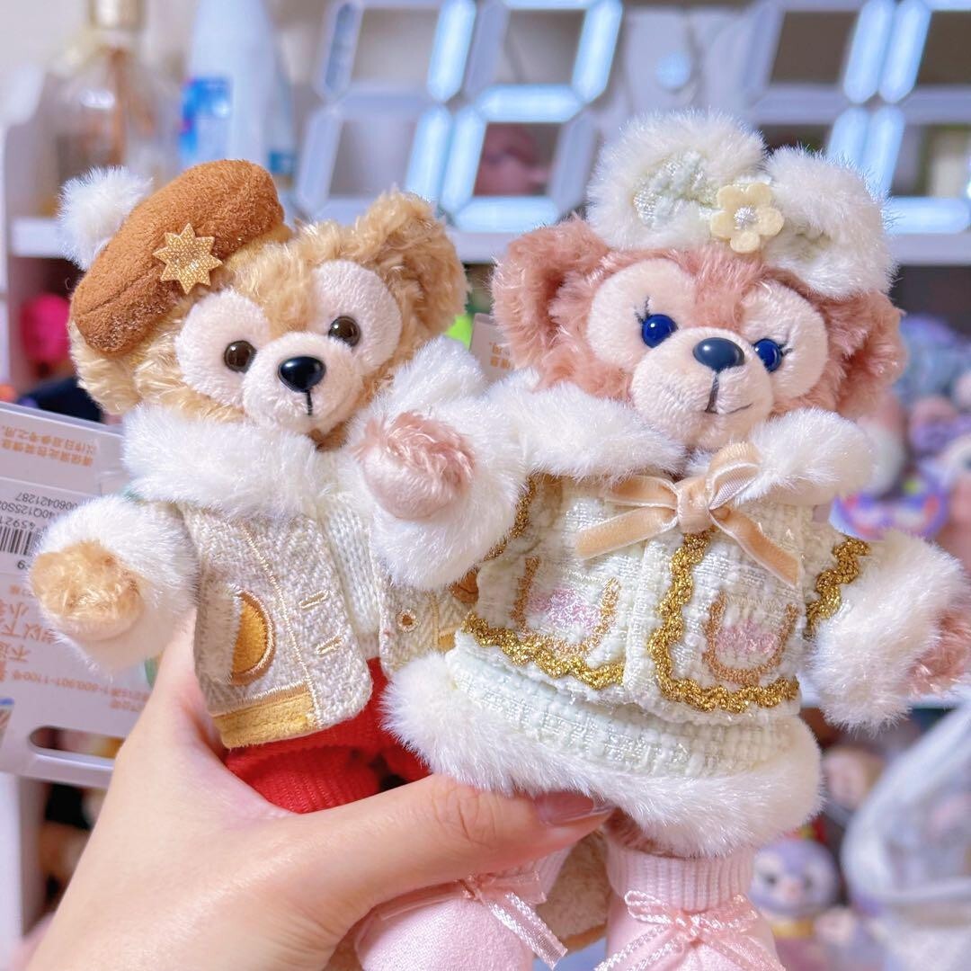 Shanghai Disney Christmas Shellie May And Duffy Plush Keychain | eBay