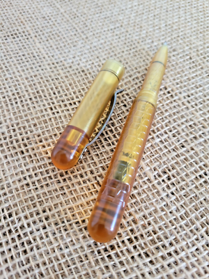 Maratac Embassy Pen Ultem Screw On/Off Cap Pocket Clip Storage