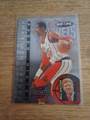 Hakeem ''The Dream'' Olajuwon Houston Rockets Hoops 1997-98 Talkin' Hoops #11