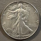 Photo of a 1946-P Walking Liberty Half Dollar from an eBay listing that sold on Jul 21, 2026