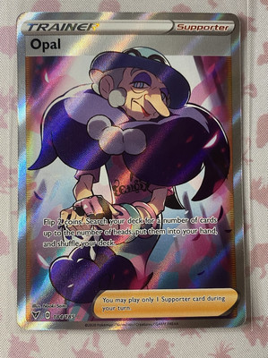 Pokémon TCG Opal Vivid Voltage 184/185 Holo Full Art Ultra Rare
