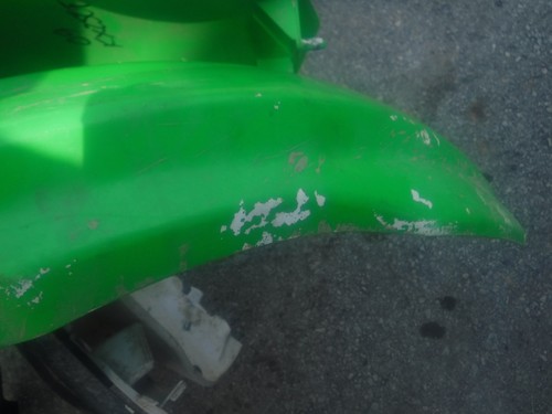 2009 KAWASAKI KX250F FRONT REAR FENDER SIDE PANEL RADIATOR SHROUDS KX 250F 09-10 - Picture 11 of 12