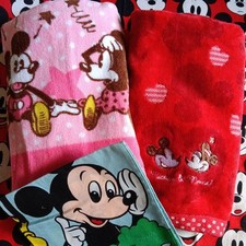 Mickey  Minnie hand towels and handkerchiefs