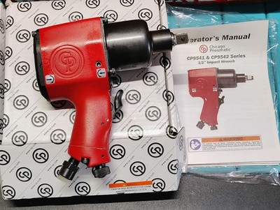 New Chicago Pneumatic 1/2  Industrial Air Impact Wrench Gun *Made in Japan*