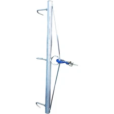 32'' Woven Wire Fence Stretcher with 3 Hooks - Quick Attachment, Durable Build