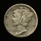 1924-S Mercury Dime 10C Silver VF Raw (#SLC00431) — photo 1