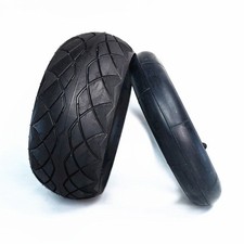 Black For 8.5x3.0 Inflated Scooter Tire with Inner Tube 575g Lightweight