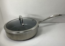 Zwilling JA Henckels 18/10 Stainless Steel Ceramic Nonstick Sauce Pan 3Qt/L