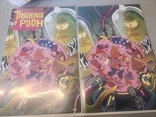 Special Do You Pooh Simpsons Treehouse Of Horror AP8 Set, Trade&Virgin comic cover