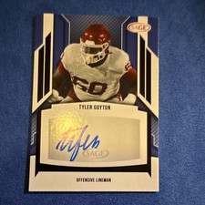 SAGE 2024 HIT Low Series Autograph Tyler Guyton #A-TG2 Football Card