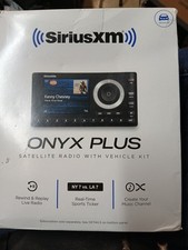 SiriusXM SXPL1V1 Onyx Plus Satellite Radio with Vehicle Kit NEW Open Box