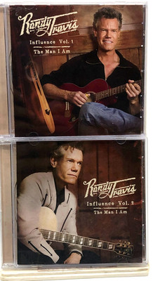 Randy Travis Influence Vol. 1 & 2 The Man I Am 2 CD Set Country Warner Discs M M
