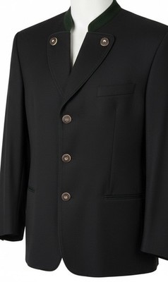 Mens Trachten Tyrol Wool Coat US 50 2XL TOFANA Country Look  Alpine Cashmere VtG