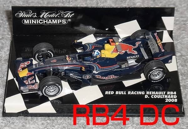 1/43 レッドブル RB4 クルサード 2008 REDBULL 1/43 Red Bull Rb4 Coulthard 2008 Redbull Renault | eBay