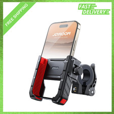 Motorcycle Phone Holder Mount Silicone Pads 1s Quick Lock Adjustable 4.7-7 Inch