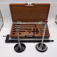 Genuine RENISHAW CMM Probes Bases & Extension Pieces Set in Original Wooden Case