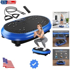 Vibration Plate Exercise Machine, Vibrating Fitness Platform for Lymphatic Dr...