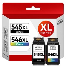 Ink Cartridge PG-545XL CL-546XL for Canon Pixma TS3150 3450 3350 MG2550 2450 Lot