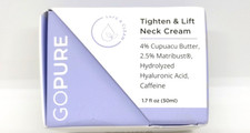 GOPURE Neck Cream - Tighten  Lift Firming Neck Cream NEW  Sealed 1.7oz