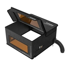 Used ATOMSTACK FB2 Laser Engraving Housing 74 x 76 x 42 cm with Exhaust Valve