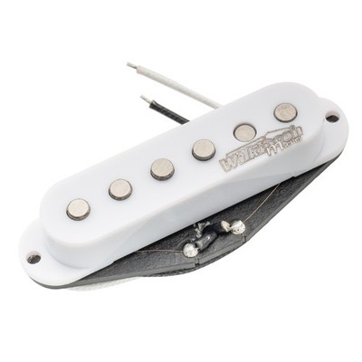 Wilkinson White Vintage Tone Alnico 5 Single Coil Neck Pickup For Strat Guitar