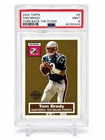 Tom Brady 2005 Topps Turn Back the Clock Insert #6 PSA 9 New England Patriots