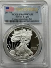 2017 S Proof Silver American Eagle• PCGS• PF 69 DCAM • First Strike•