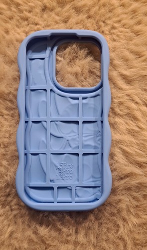 Lilo & Stitch Blue Silicone Case iPhone 13PRO/14PRO/15PRO - Zdjęcie 2 z 3